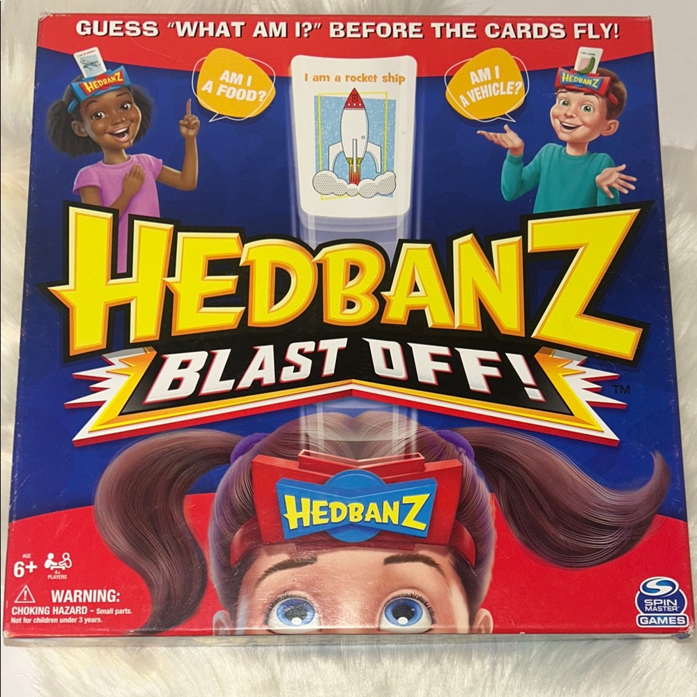 Head Banz Blast Off! 6+ players 4+ new opened box had been in game closet